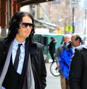 Russell Brand in Tribeca, NYC