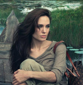 Angelina Jolie for Louis Vuitton’s “Core Values” Campaign