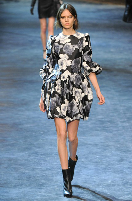 Lanvin Fall 2011 Collection Model Freja Beha Erichsen (IMG)